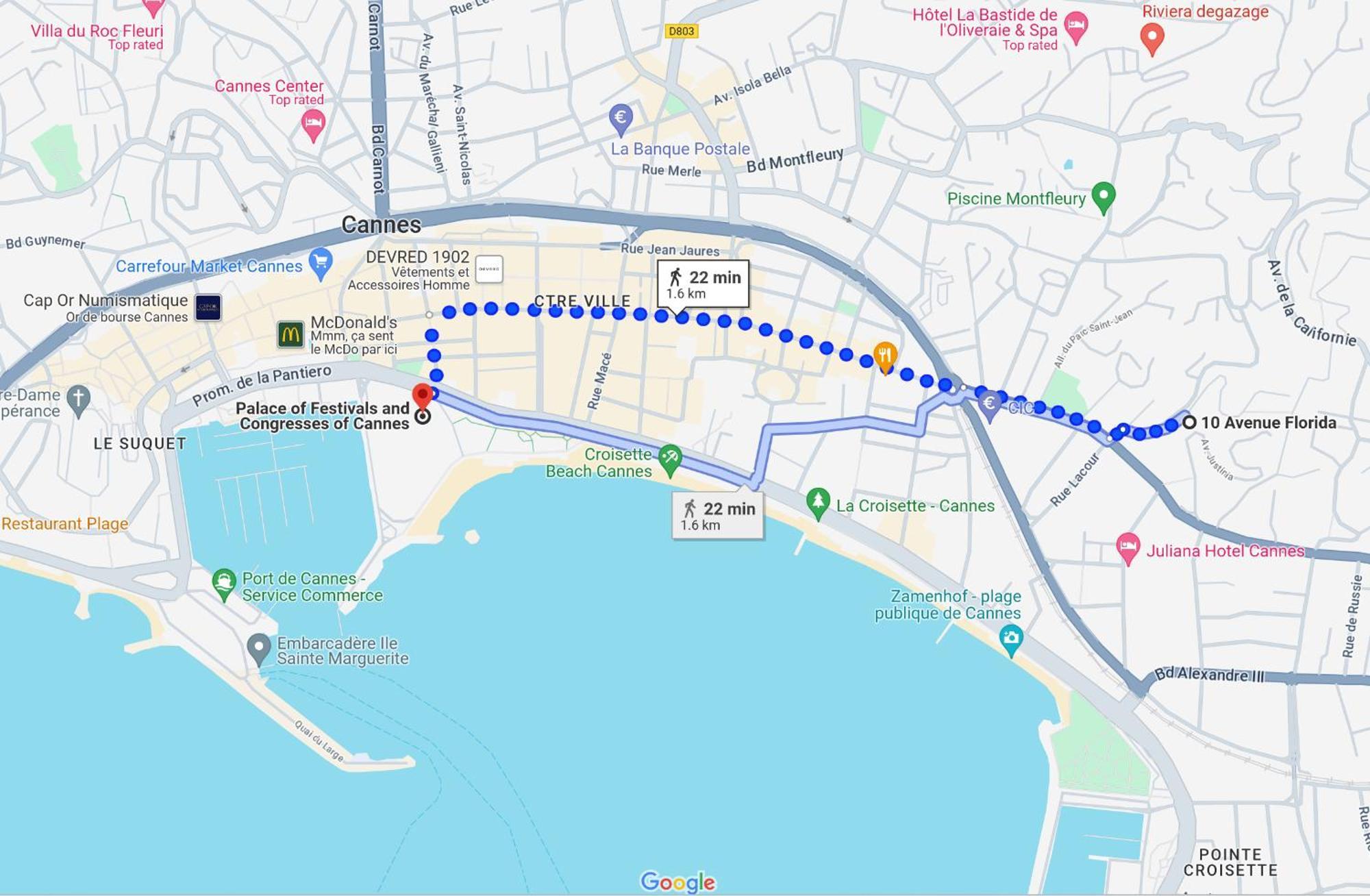 Cannes Studio Near Croisette Plage Εξωτερικό φωτογραφία